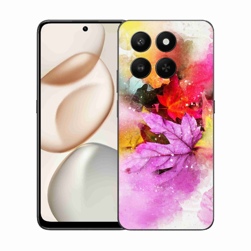 Gélový kryt mmCase na Honor 400 Smart 5G/4G/Honor X7d - farebné listy