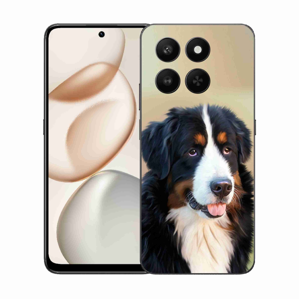 Gélový kryt mmCase na Honor 400 Smart 5G/4G/Honor X7d - bernský salašnícky pes