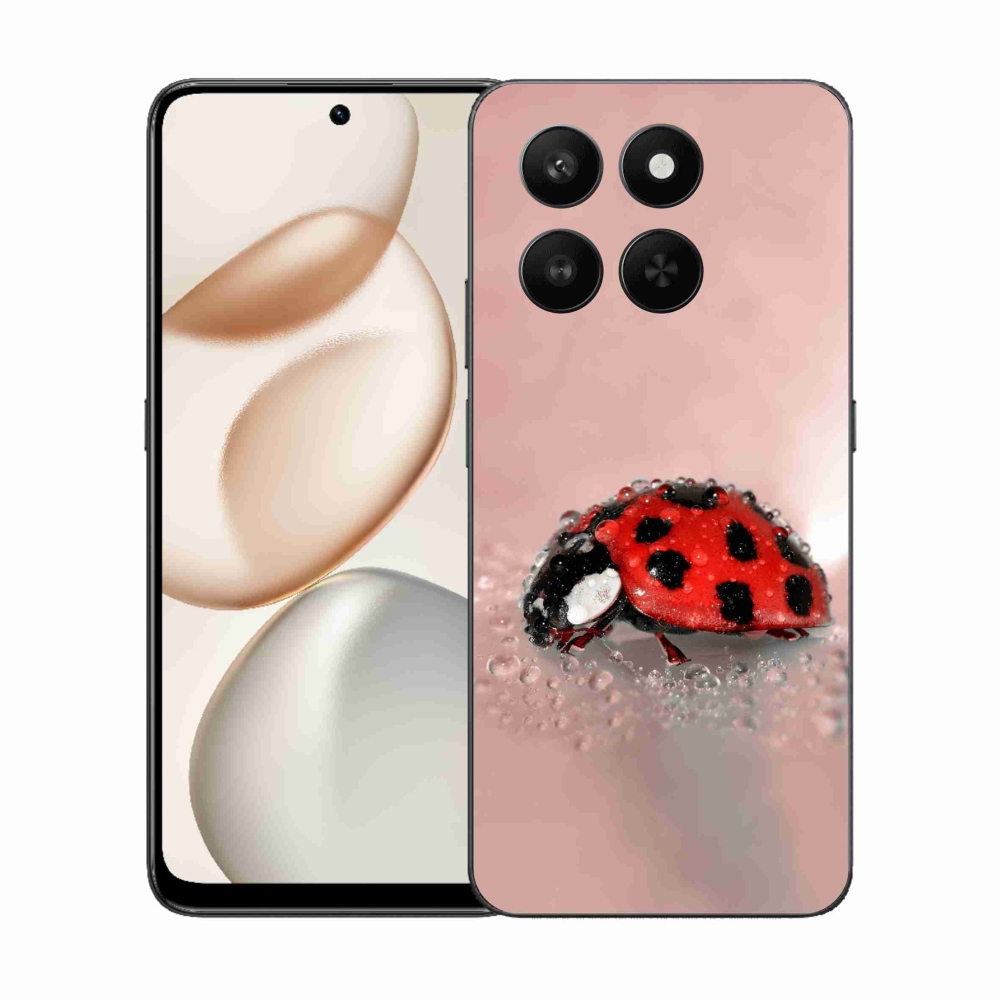 Gélový kryt mmCase na Honor 400 Smart 5G/4G/Honor X7d - lienka