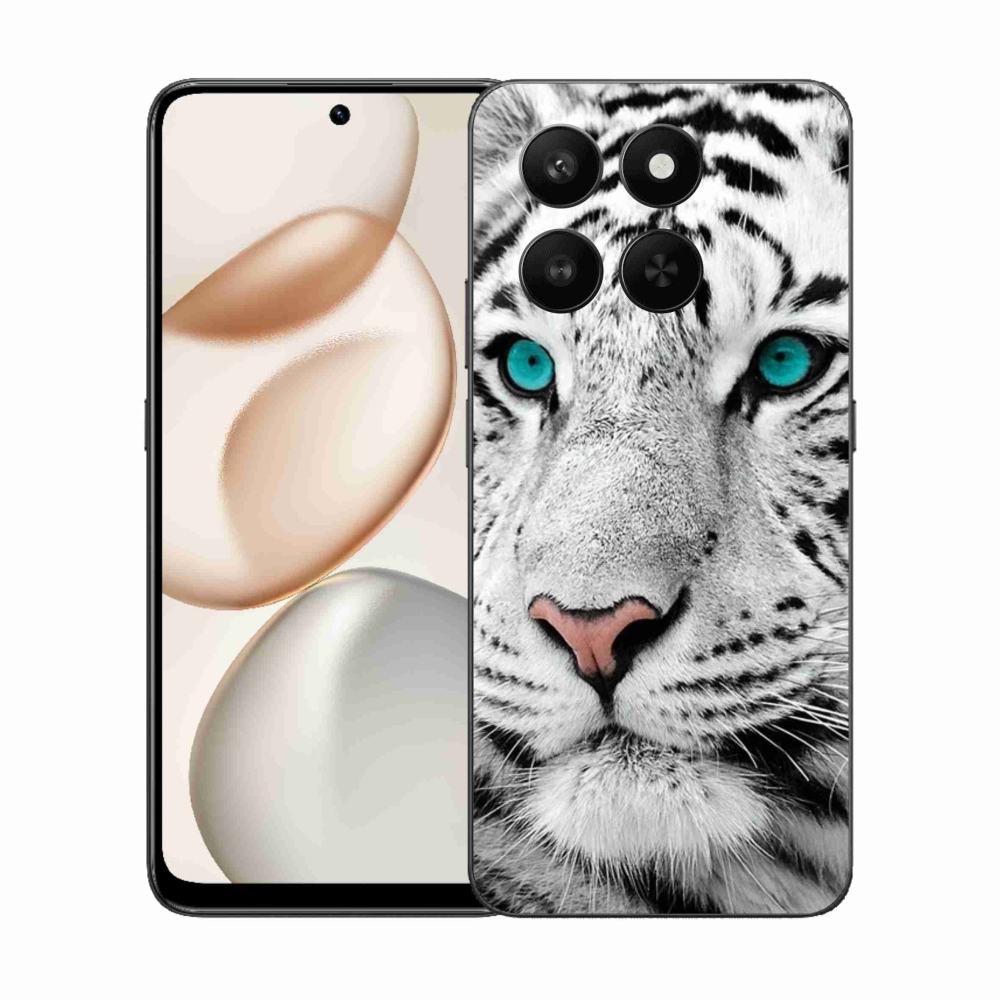 Gélový kryt mmCase na Honor 400 Smart 5G/4G/Honor X7d - biely tiger