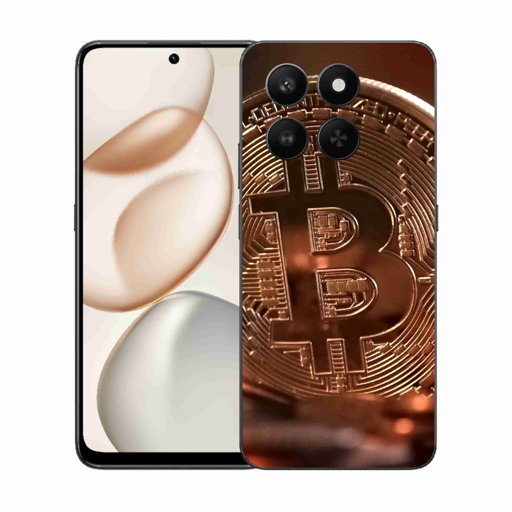 Gélový kryt mmCase na Honor 400 Smart 5G/4G/Honor X7d - bitcoin