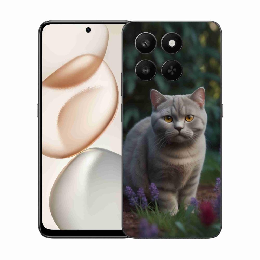 Gélový kryt mmCase na Honor 400 Smart 5G/4G/Honor X7d - britská mačka