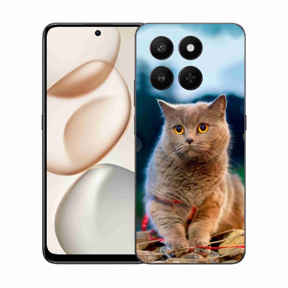 Gélový kryt mmCase na Honor 400 Smart 5G/4G/Honor X7d - britská modrá 2