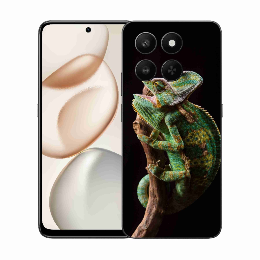 Gélový kryt mmCase na Honor 400 Smart 5G/4G/Honor X7d - chameleón