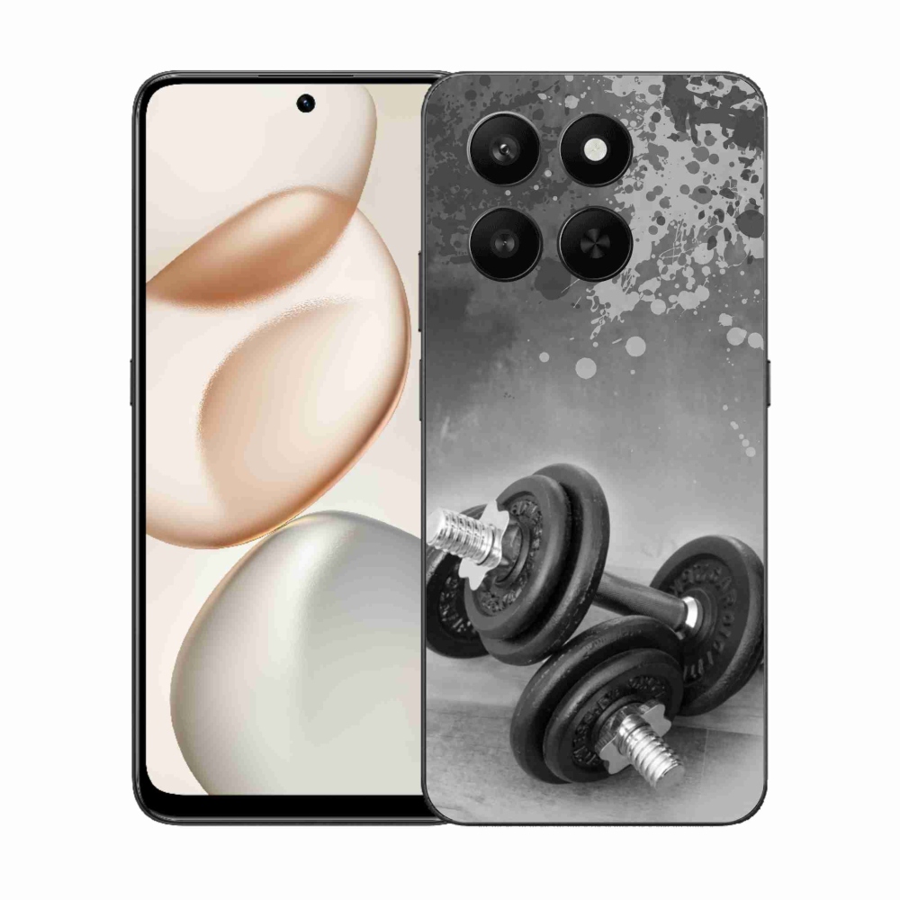 Gélový kryt mmCase na Honor 400 Smart 5G/4G/Honor X7d - činky 1