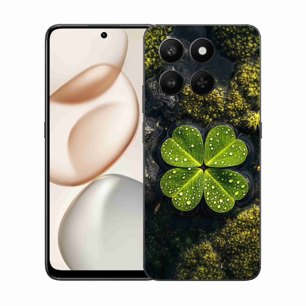 Gélový kryt mmCase na Honor 400 Smart 5G/4G/Honor X7d - štvorlístok