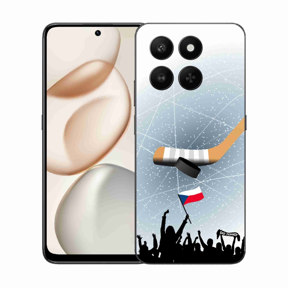 Gélový kryt mmCase na Honor 400 Smart 5G/4G/Honor X7d - fanúšikovia hokeja