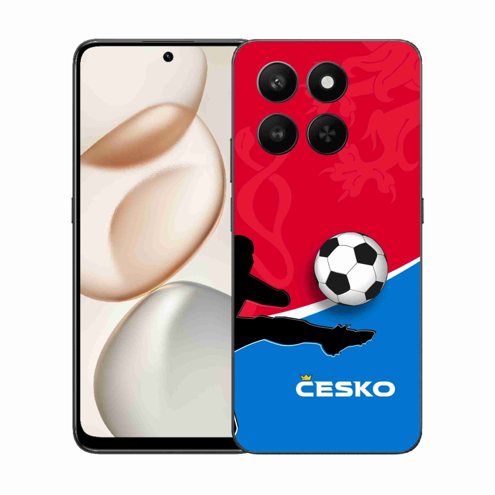 Gélový kryt mmCase na Honor 400 Smart 5G/4G/Honor X7d - futbal Česko 2