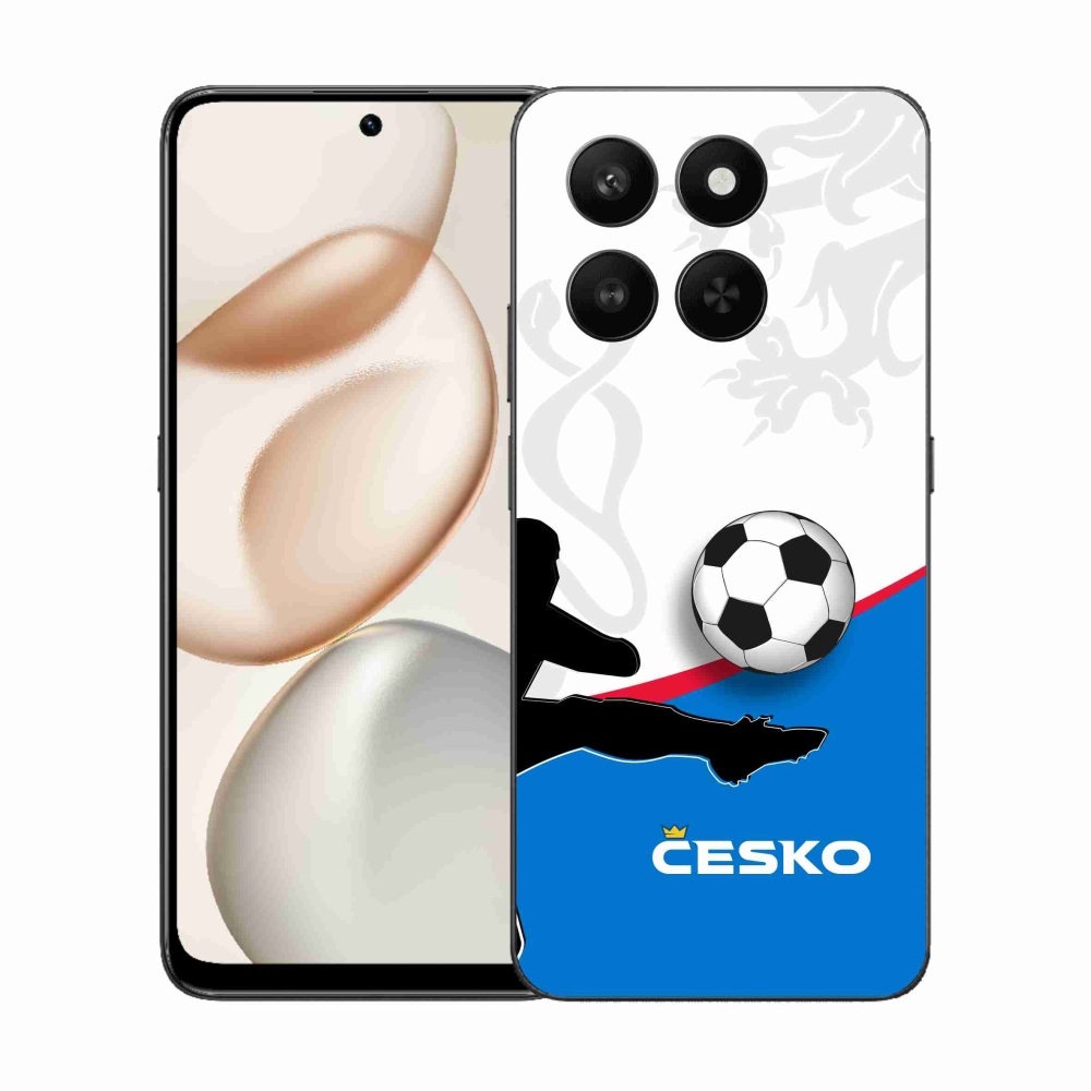 Gélový kryt mmCase na Honor 400 Smart 5G/4G/Honor X7d - futbal Česko 3