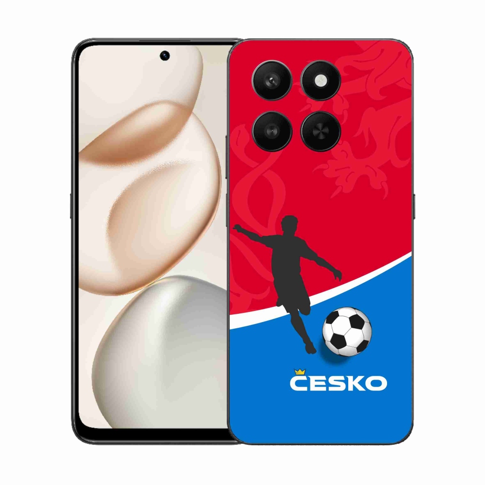 Gélový kryt mmCase na Honor 400 Smart 5G/4G/Honor X7d - futbal Česko