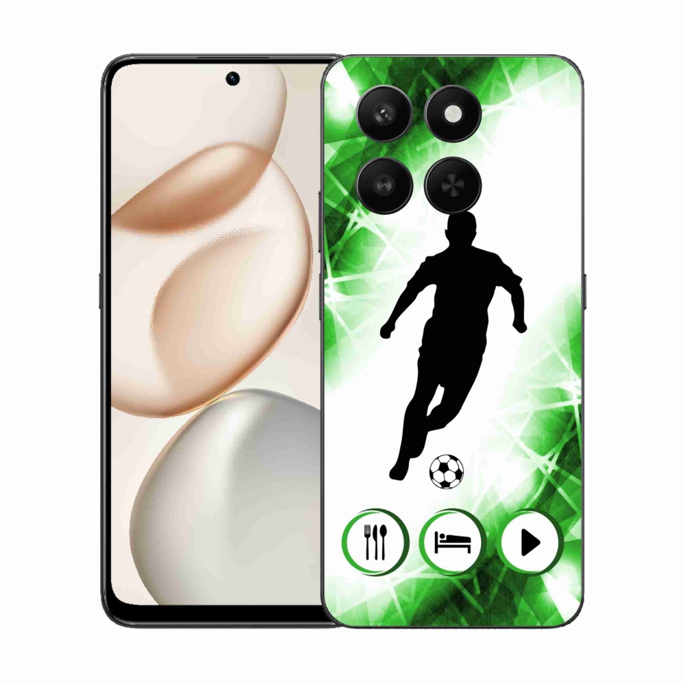 Gélový kryt mmCase na Honor 400 Smart 5G/4G/Honor X7d - futbalista