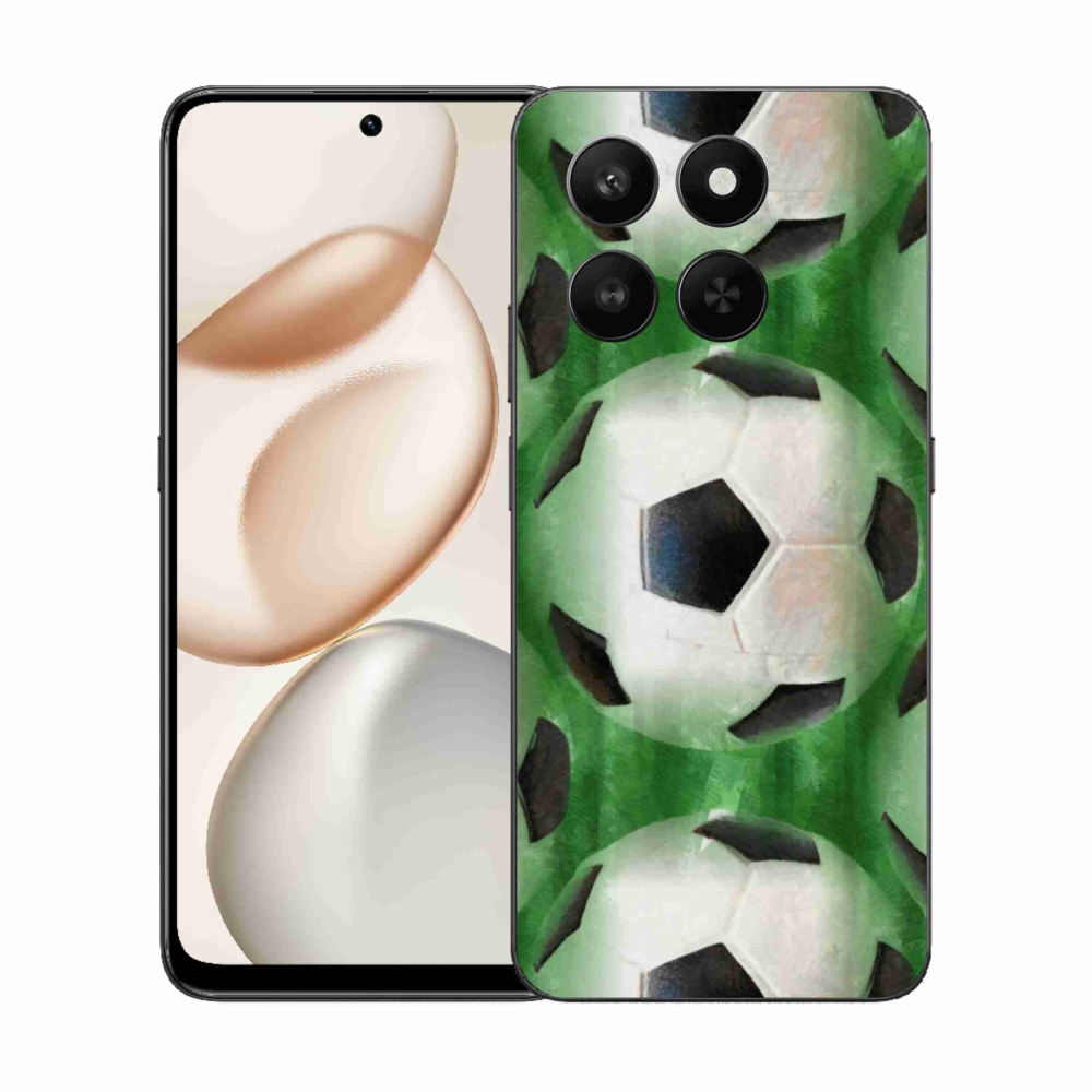 Gélový kryt mmCase na Honor 400 Smart 5G/4G/Honor X7d - futbalová lopta