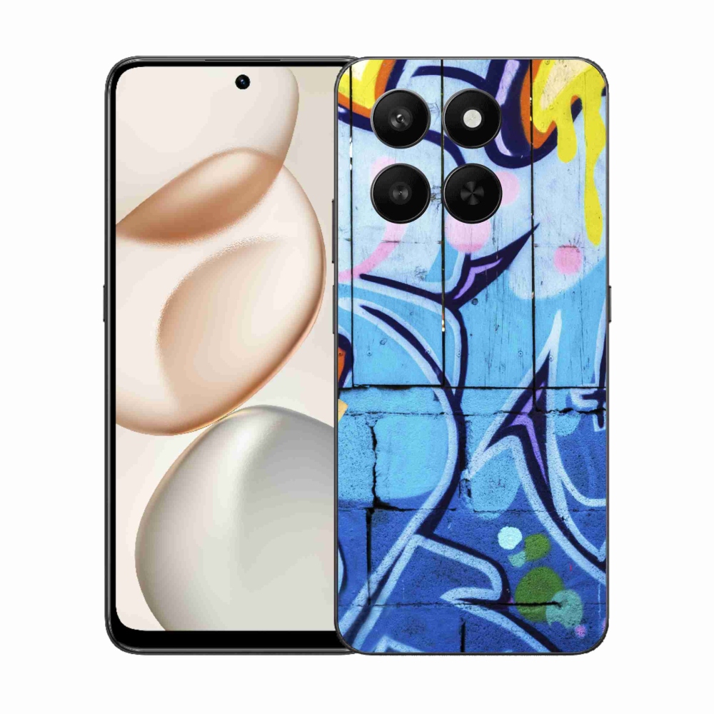 Gélový kryt mmCase na Honor 400 Smart 5G/4G/Honor X7d - graffiti