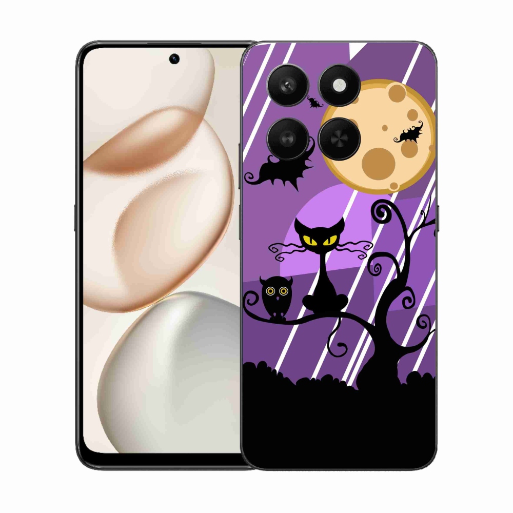 Gélový kryt mmCase na Honor 400 Smart 5G/4G/Honor X7d - halloween