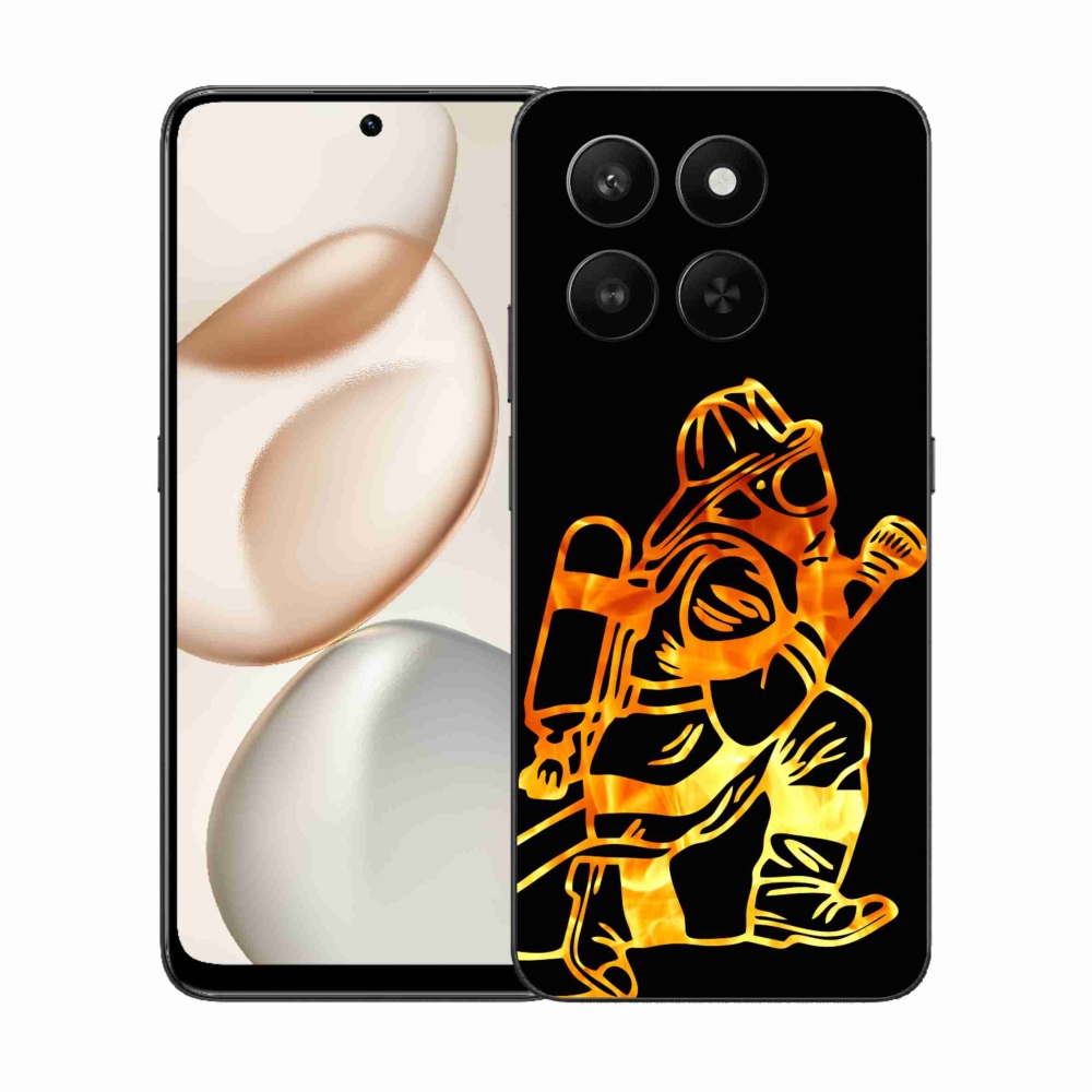 Gélový kryt mmCase na Honor 400 Smart 5G/4G/Honor X7d - hasič 1