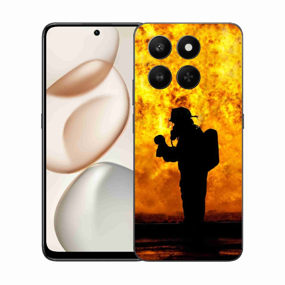 Gélový kryt mmCase na Honor 400 Smart 5G/4G/Honor X7d - hasič