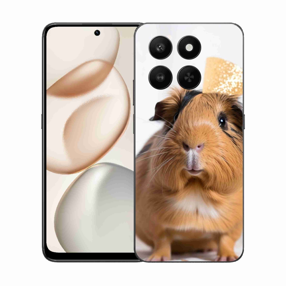 Gélový kryt mmCase na Honor 400 Smart 5G/4G/Honor X7d - hnedé morča