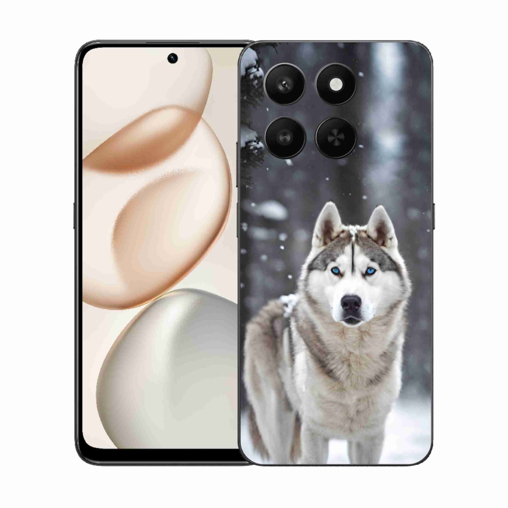 Gélový kryt mmCase na Honor 400 Smart 5G/4G/Honor X7d - husky 2