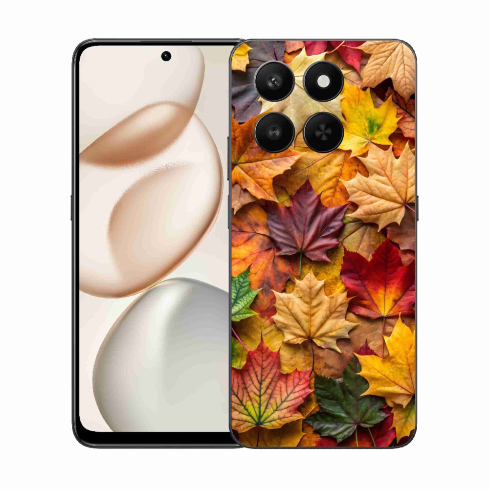 Gélový kryt mmCase na Honor 400 Smart 5G/4G/Honor X7d - javorové listy 2