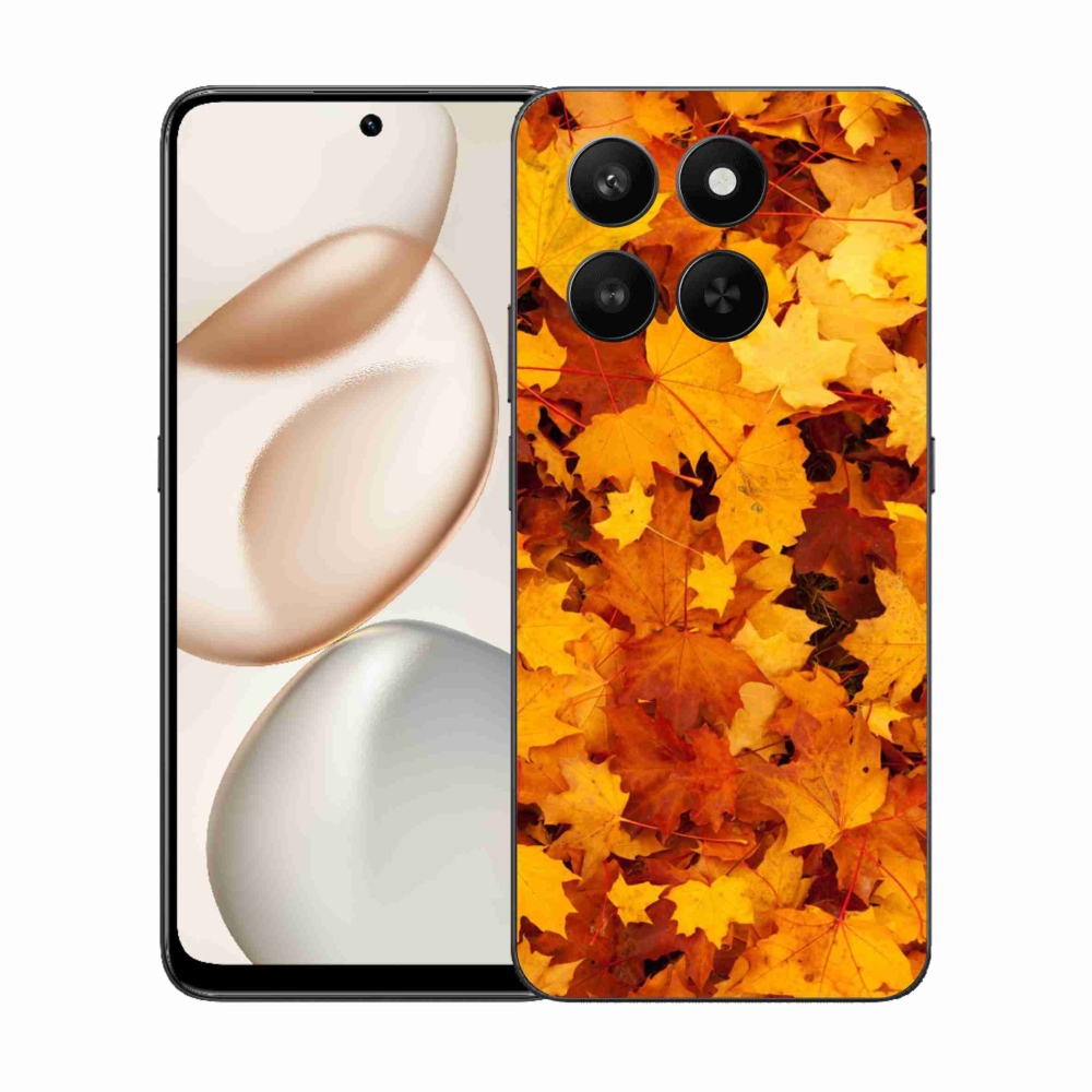 Gélový kryt mmCase na Honor 400 Smart 5G/4G/Honor X7d - javorové listy