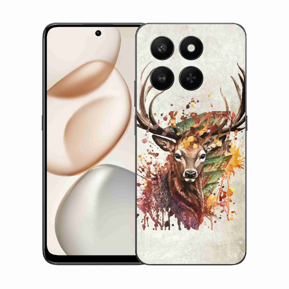 Gélový kryt mmCase na Honor 400 Smart 5G/4G/Honor X7d - jeleň 1