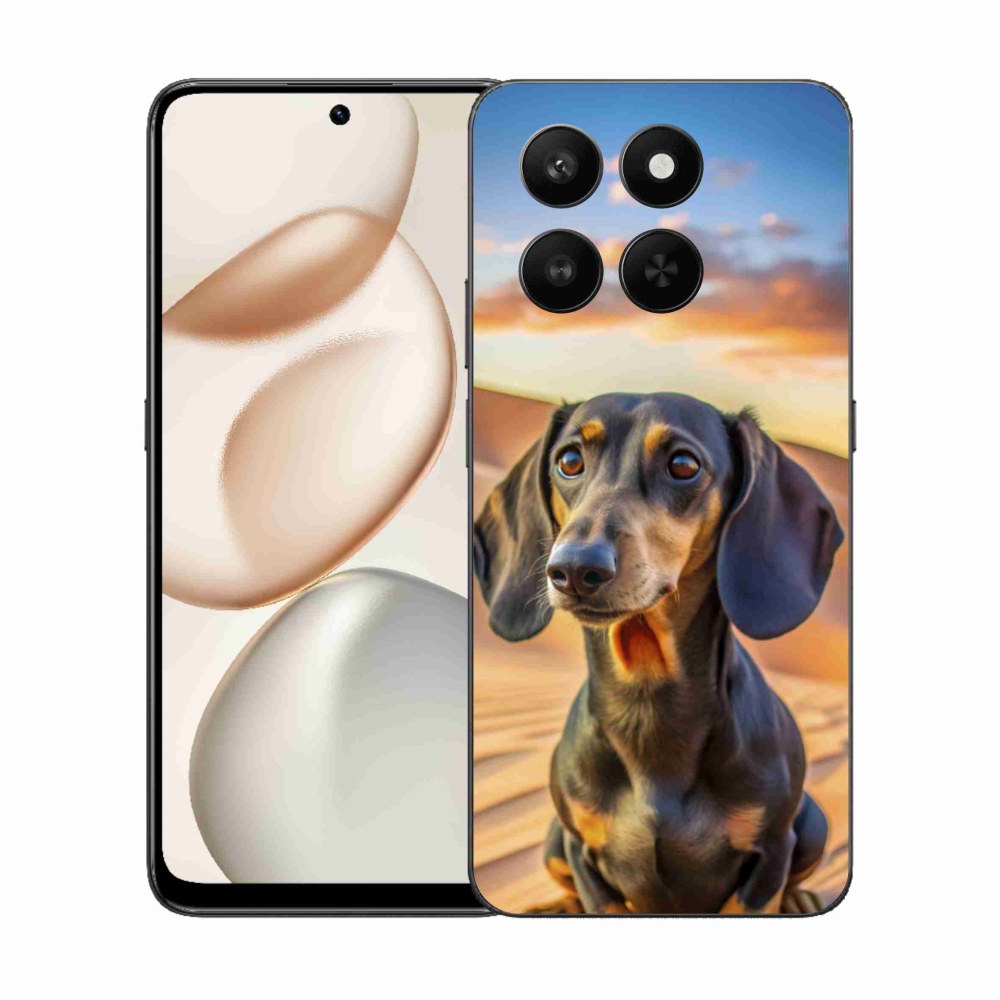 Gélový kryt mmCase na Honor 400 Smart 5G/4G/Honor X7d - jazvečík 3