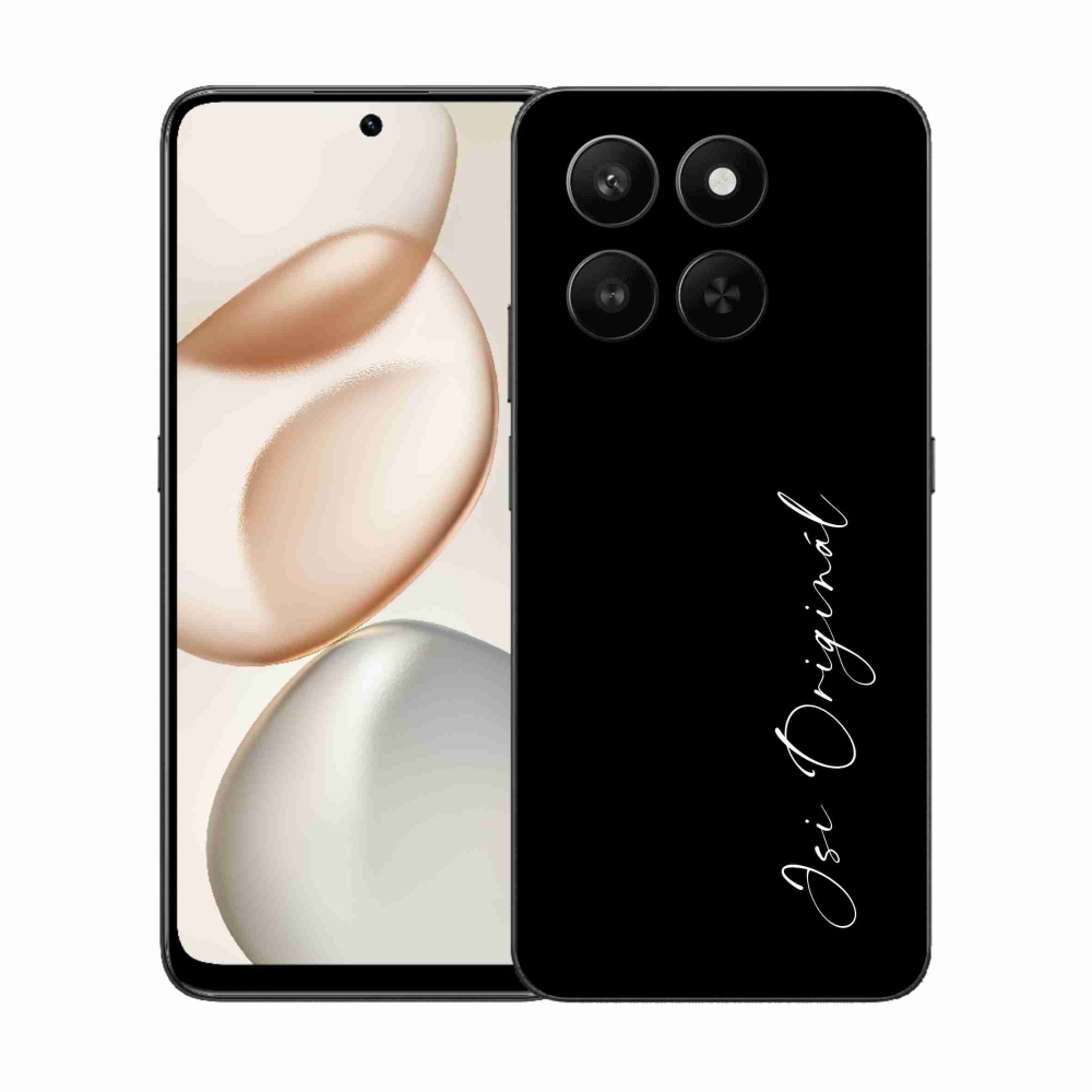 Gélový kryt mmCase na Honor 400 Smart 5G/4G/Honor X7d - si originál čierne pozadie