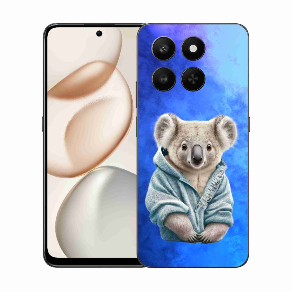 Gélový kryt mmCase na Honor 400 Smart 5G/4G/Honor X7d - koala vo svetri