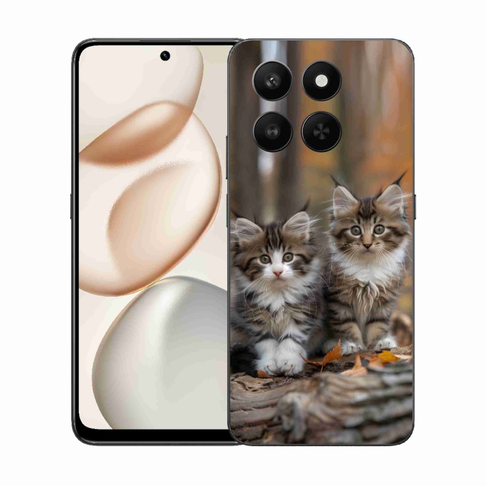 Gélový kryt mmCase na Honor 400 Smart 5G/4G/Honor X7d - mačacie duo 3