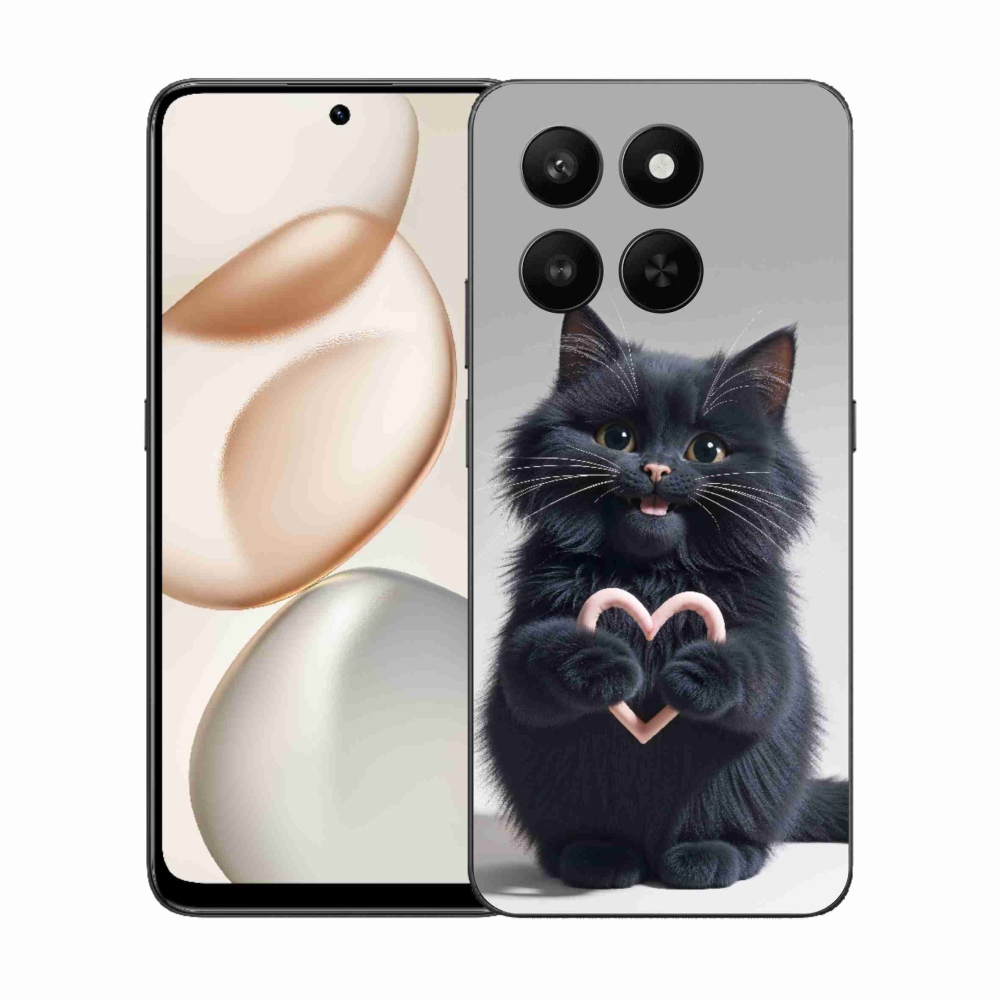 Gélový kryt mmCase na Honor 400 Smart 5G/4G/Honor X7d - mačacia láska 3