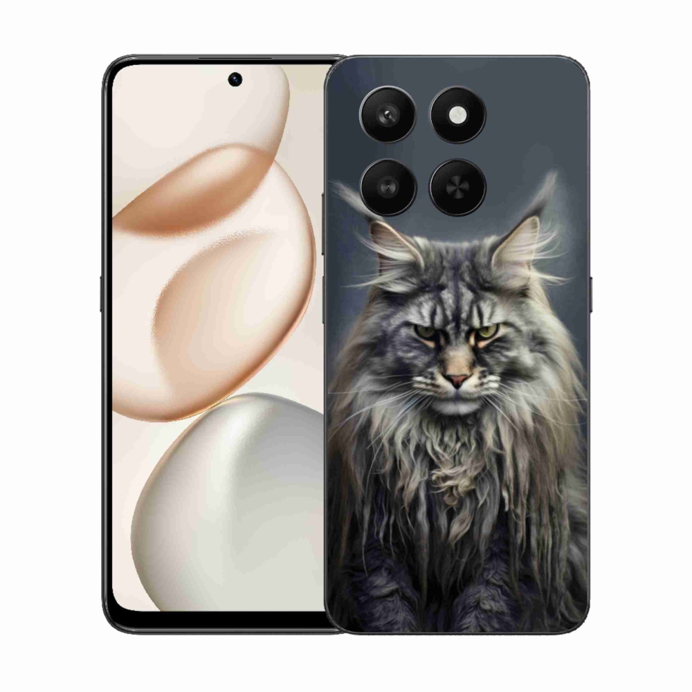 Gélový kryt mmCase na Honor 400 Smart 5G/4G/Honor X7d - mačacie pohľad 4