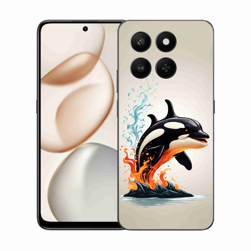 Gélový kryt mmCase na Honor 400 Smart 5G/4G/Honor X7d - kosatka