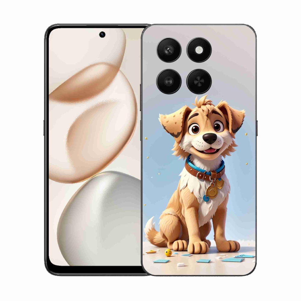 Gélový kryt mmCase na Honor 400 Smart 5G/4G/Honor X7d - kreslené šteňa