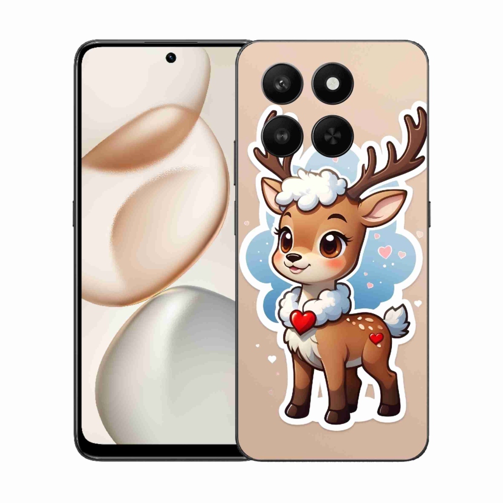 Gélový kryt mmCase na Honor 400 Smart 5G/4G/Honor X7d - kreslený sob