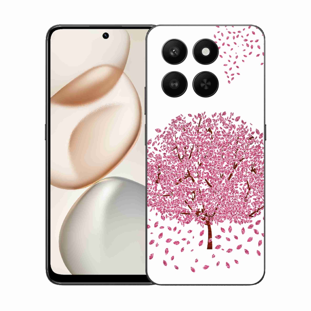 Gélový kryt mmCase na Honor 400 Smart 5G/4G/Honor X7d - kreslený strom s listami