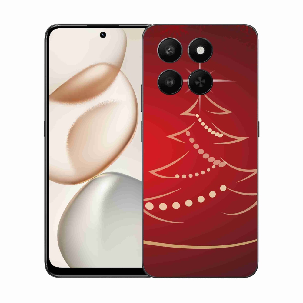 Gélový kryt mmCase na Honor 400 Smart 5G/4G/Honor X7d - kreslený vianočný stromček