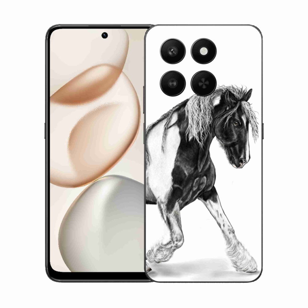 Gélový kryt mmCase na Honor 400 Smart 5G/4G/Honor X7d - kôň