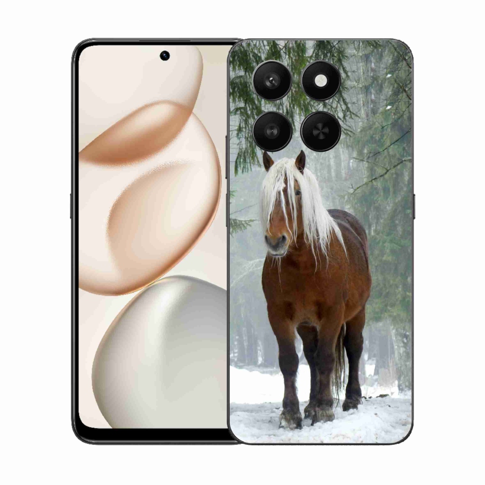 Gélový kryt mmCase na Honor 400 Smart 5G/4G/Honor X7d - kôň v lese