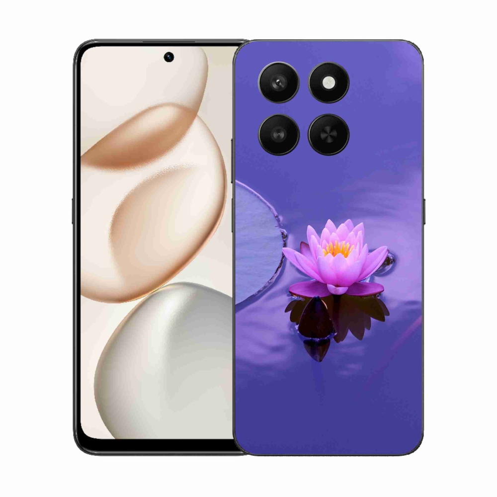 Gélový kryt mmCase na Honor 400 Smart 5G/4G/Honor X7d - kvet na hladine