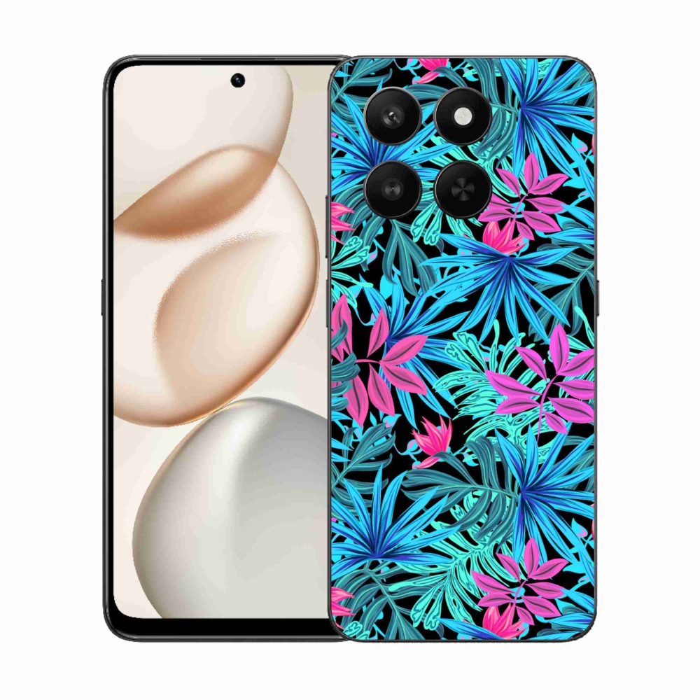 Gélový kryt mmCase na Honor 400 Smart 5G/4G/Honor X7d - kvety 3