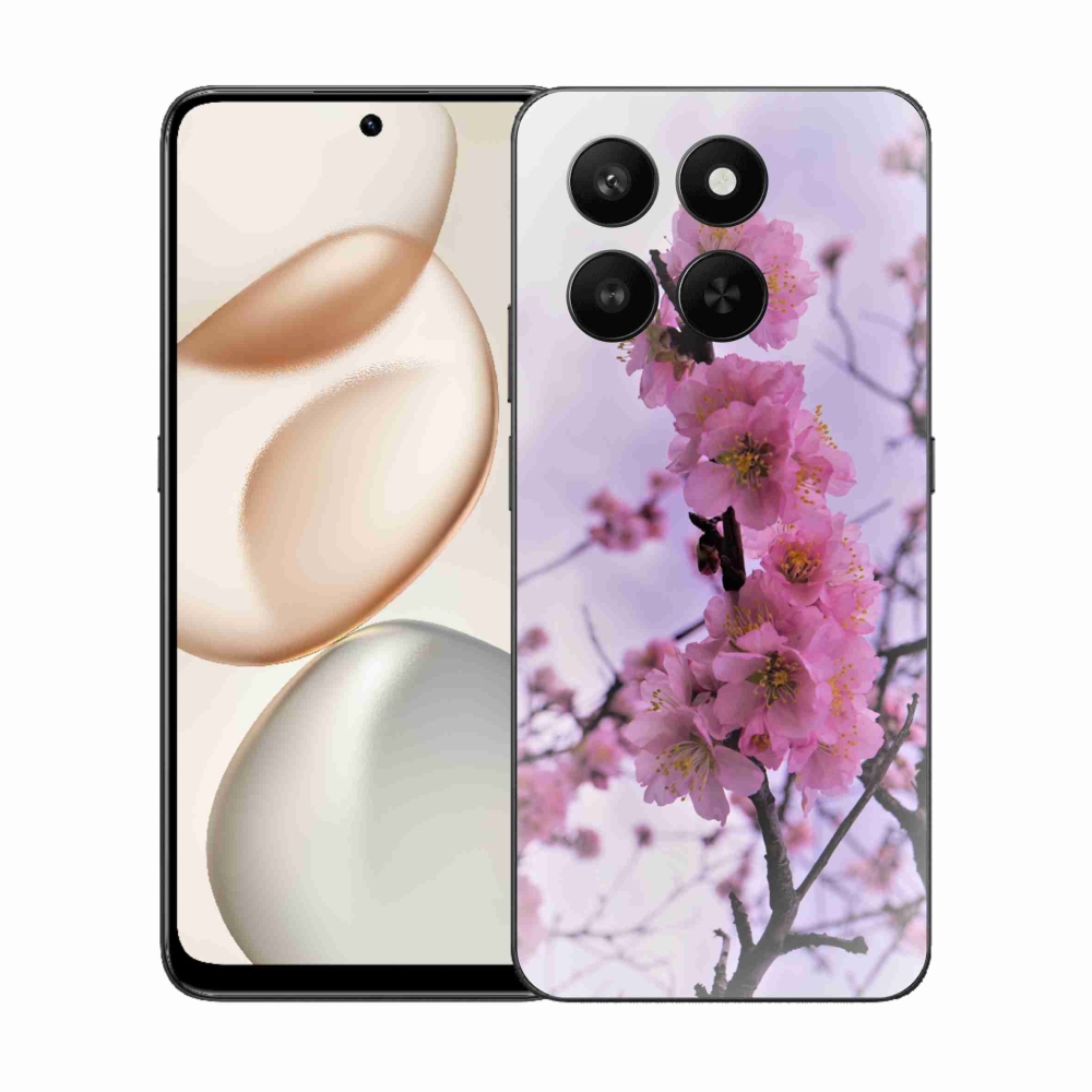 Gélový kryt mmCase na Honor 400 Smart 5G/4G/Honor X7d - kvety 7