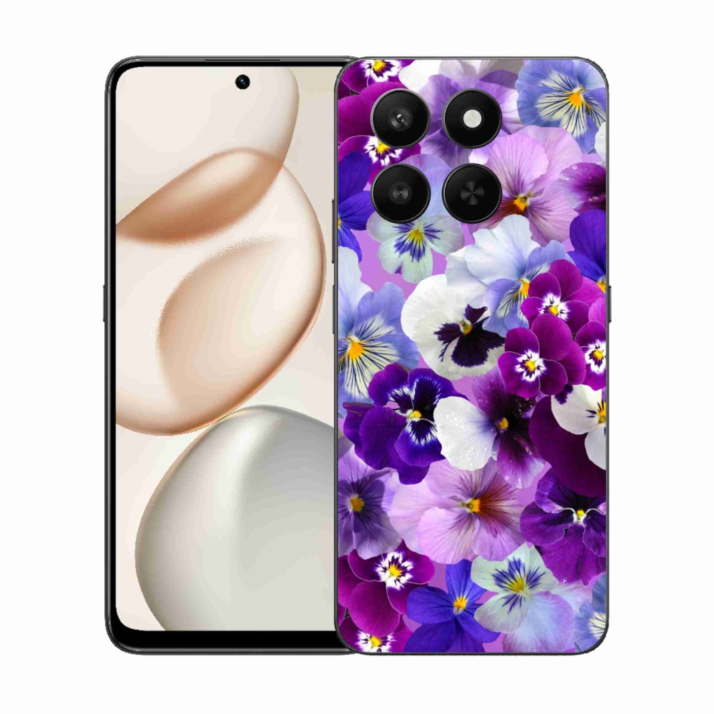 Gélový kryt mmCase na Honor 400 Smart 5G/4G/Honor X7d - kvety 9