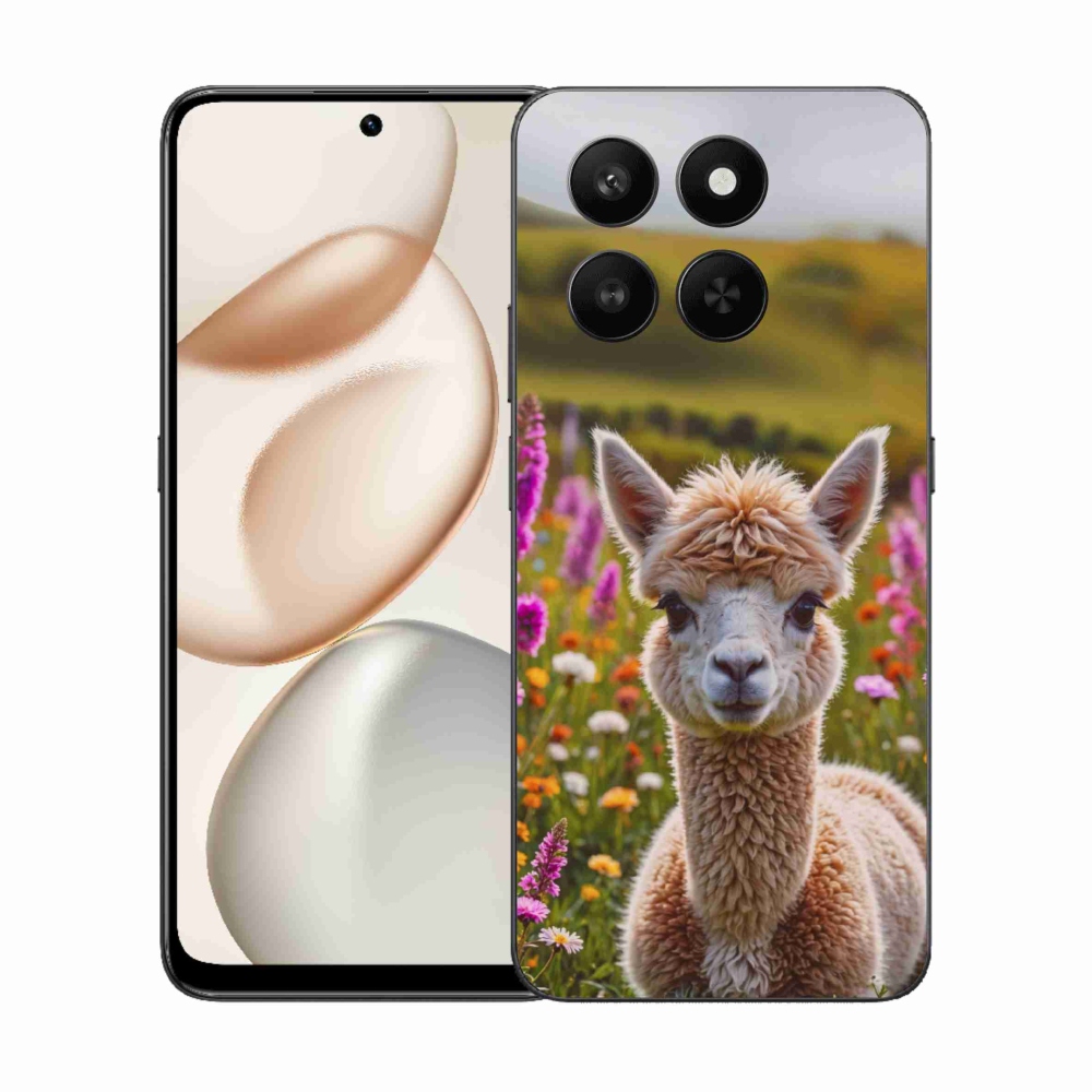 Gélový kryt mmCase na Honor 400 Smart 5G/4G/Honor X7d - lama na lúke