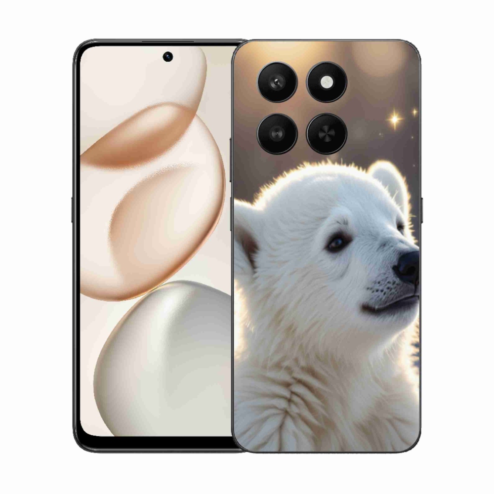 Gélový kryt mmCase na Honor 400 Smart 5G/4G/Honor X7d - ľadový medveď