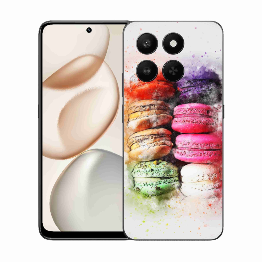 Gélový kryt mmCase na Honor 400 Smart 5G/4G/Honor X7d - makrónky