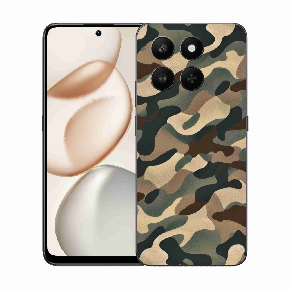 Gélový kryt mmCase na Honor 400 Smart 5G/4G/Honor X7d - maskáčový vzor 11