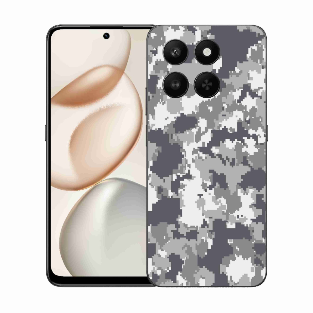 Gélový kryt mmCase na Honor 400 Smart 5G/4G/Honor X7d - maskáčový vzor 2