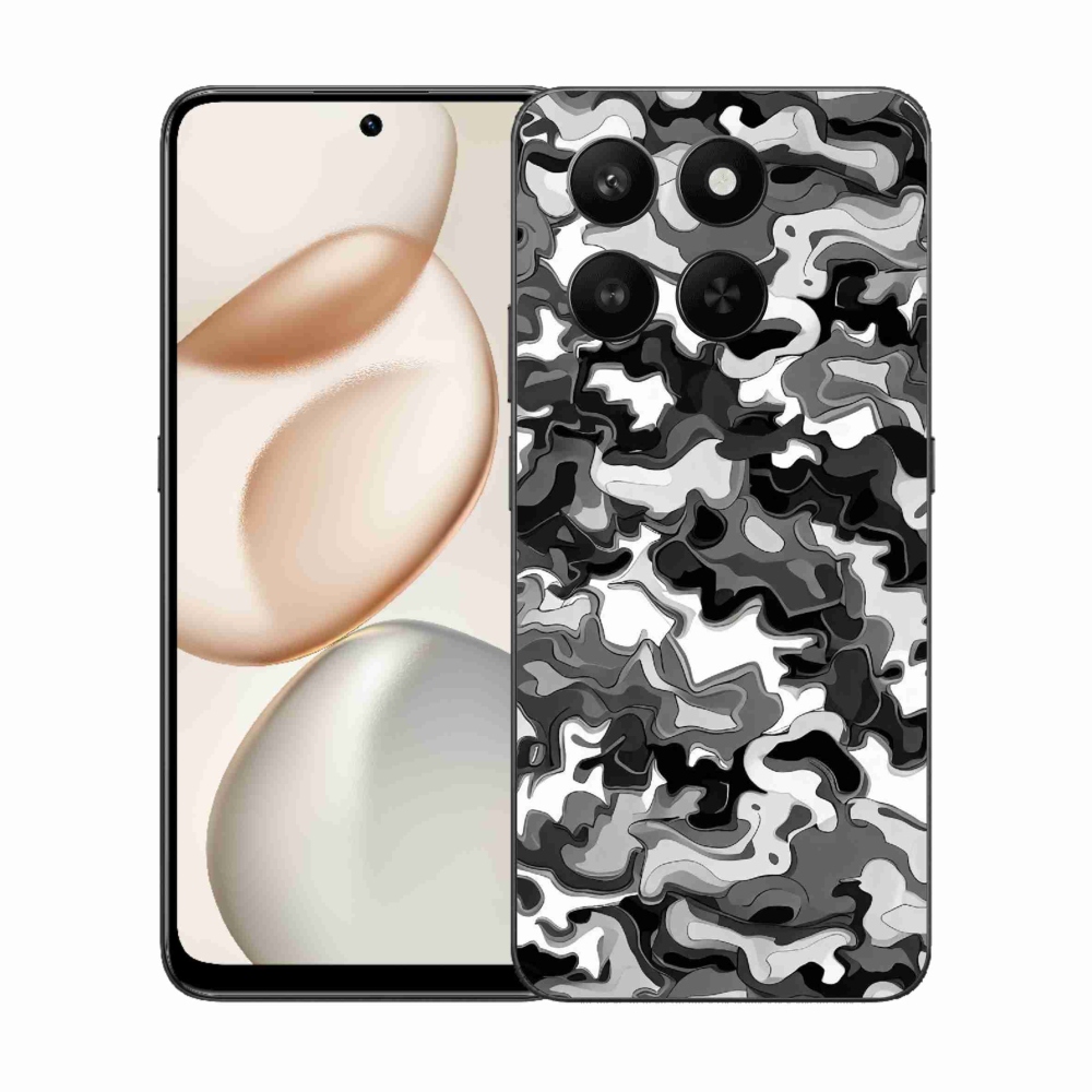 Gélový kryt mmCase na Honor 400 Smart 5G/4G/Honor X7d - maskáčový vzor 3