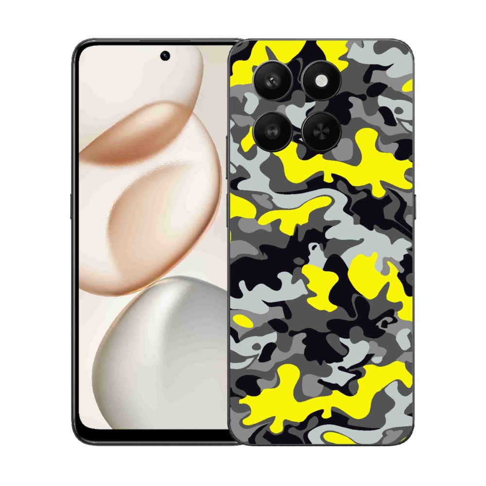 Gélový kryt mmCase na Honor 400 Smart 5G/4G/Honor X7d - maskáčový vzor 6