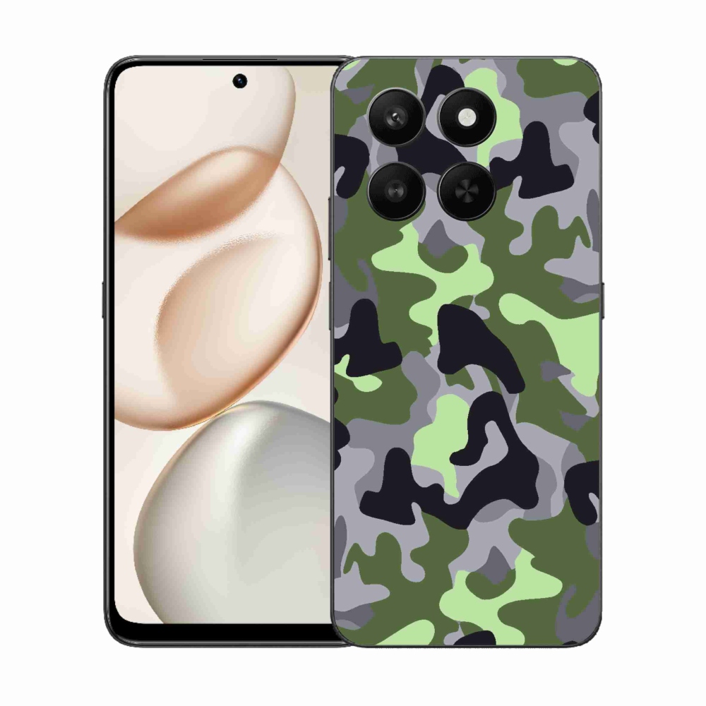 Gélový kryt mmCase na Honor 400 Smart 5G/4G/Honor X7d - maskáčový vzor 7